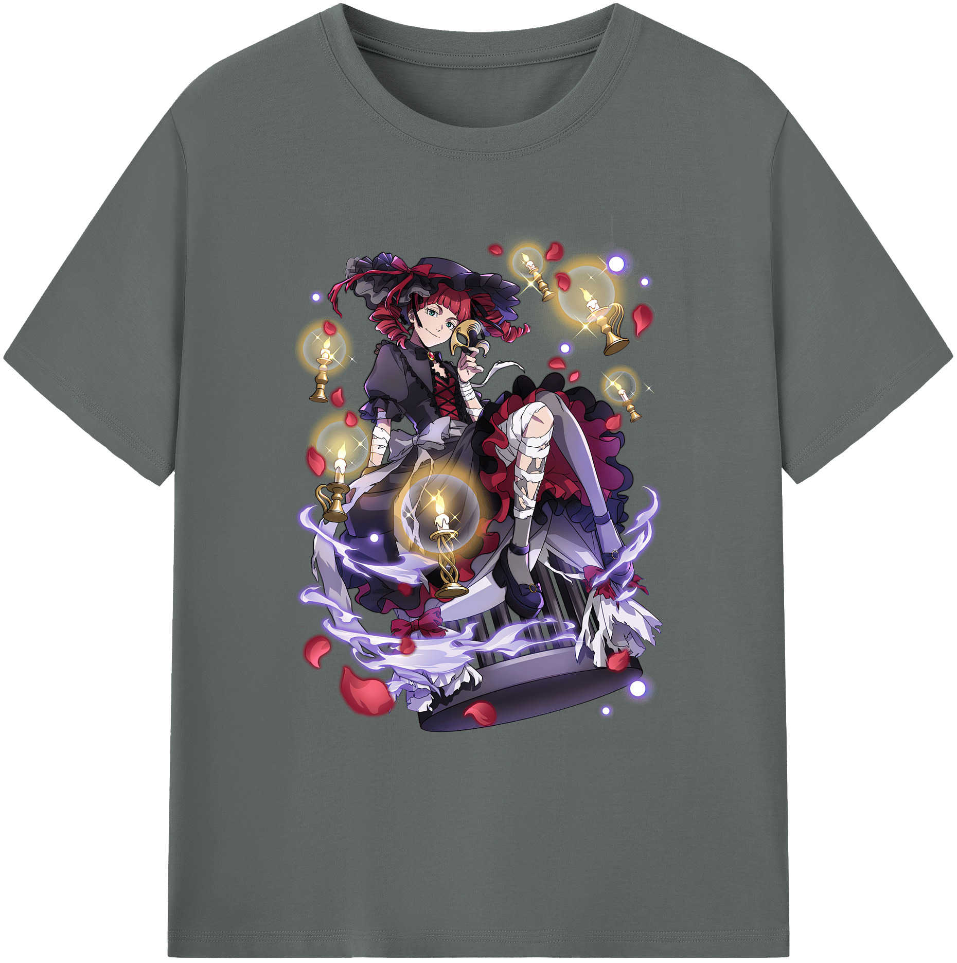 （画像用） 文豪ストレイドッグス Bungo Stray Dogs 綿100％ メンズ半袖Tシャツ｜肌触りやわらか＆通気性